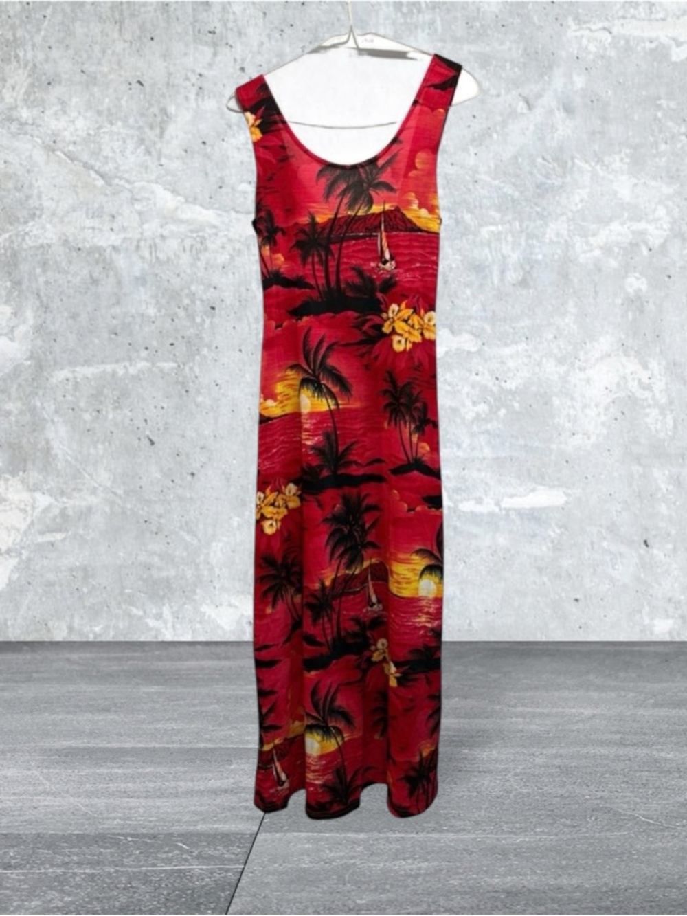 HAWAIIAN MAXI DRESS | Exotic Tropical Vintage Floral Pattern | Women’s Size 4-6 - Picture 17 of 17